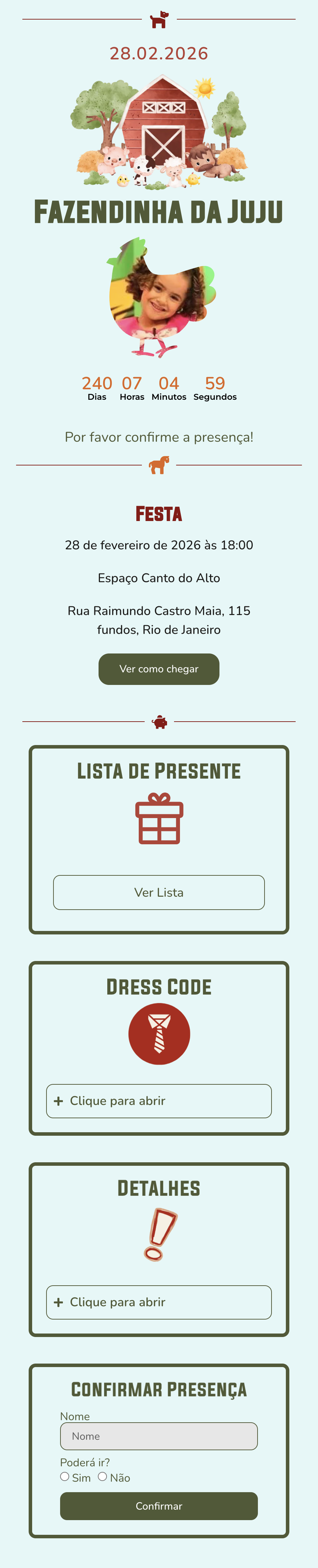 arte de convite fazendinha infantil online