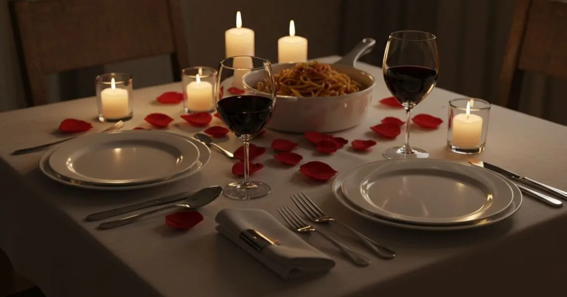 Jantar romântico