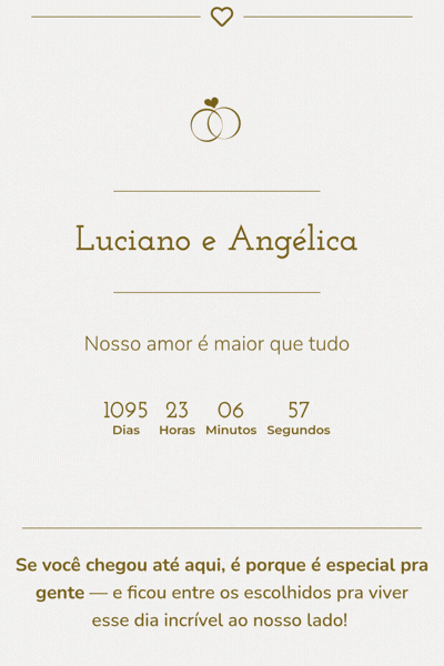 Modelo de convite Casamento Cor
