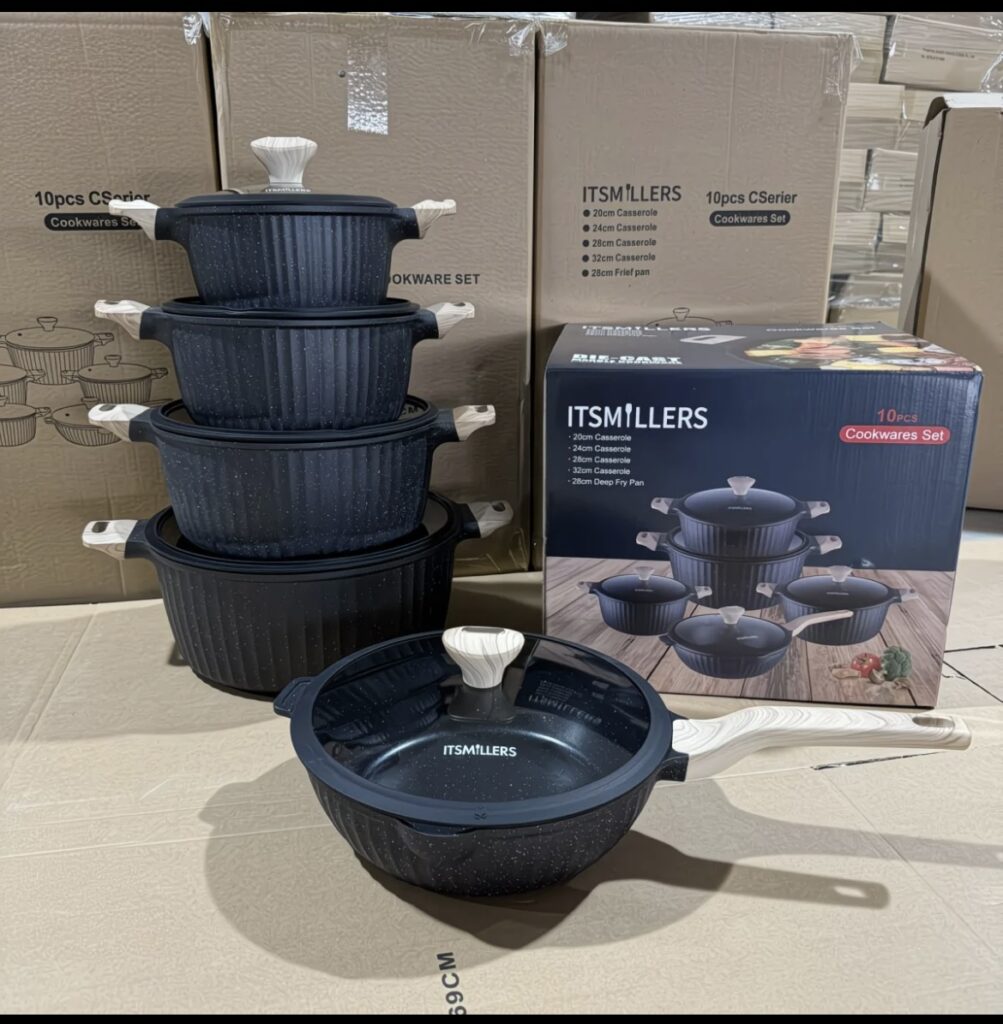 Jogo de Panelas anti-aderente