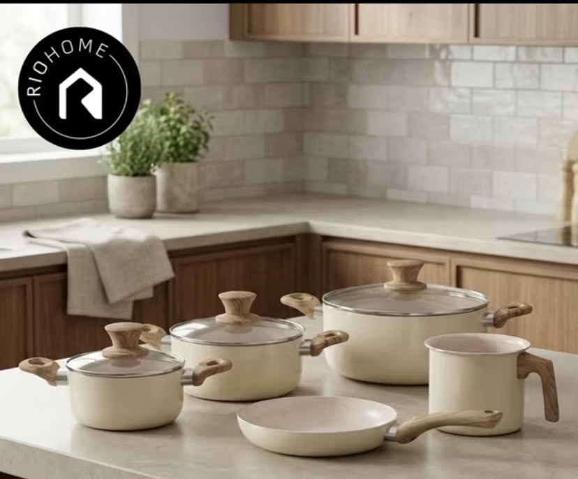 Jogo de Panelas de cerâmica